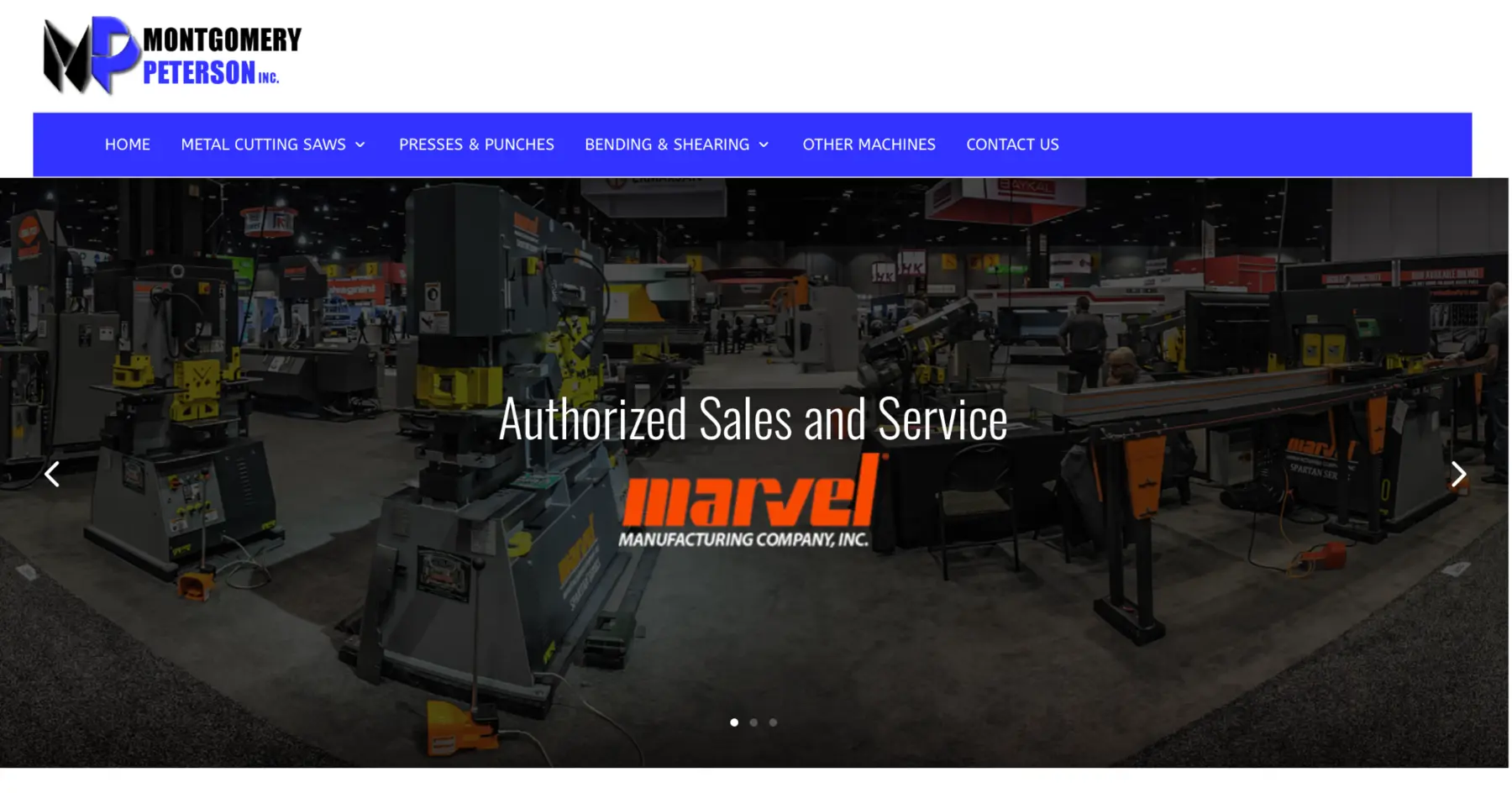 Montgomery Peterson, Inc. website